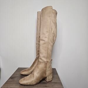 Michael Kors Braden Microsuede Tall Boots Size 5.5 NWT